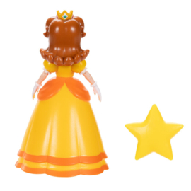 Daisy with Super Star 10cm wave 38 super mario nieuw