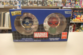 Captain America And Red Skull 2 Pack Dorbz Marvel 2018 summer convention Limited Edition