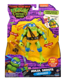 Leonardo Ninja Shouts action figure Teenage Mutant Ninja Turtles nieuw