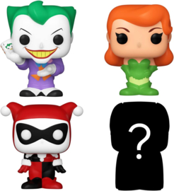 Harley Quinn, Poison Ivy, The Joker en mysterie verassingsfiguurtje Bitty POP! DC nieuw