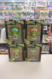Leonardo Raphael Michelangelo Donatello Set van 4 6 cm Teenage Mutant Ninja Turtles nieuw