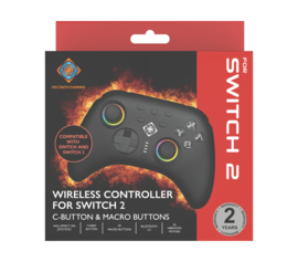 Switch 2 Switch PC  Deltaco Gaming Wireless Controller Hall Effect Anti Stickdrift nieuw