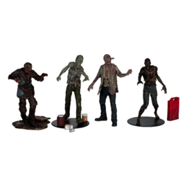 4 Pack Walkers action figures 13cm The Walking Dead nieuw Mcfarlane