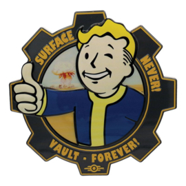 Vault Boy Resin Plaque 20 cm fallout nieuw