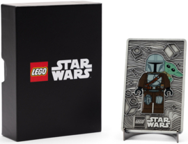 Lego 5010325 Metal Card The Mandalorian and Grogu star wars nieuw