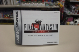 GBA Final Fantasy VI Advance (cib) usa