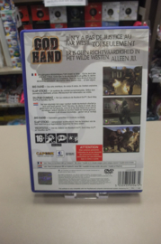PS2 God Hand (cib) GM sticker on cd