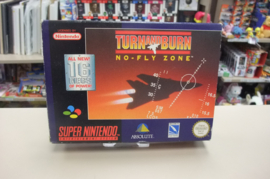 SNES Turn and Burn No Fly Zone (cib) ukv