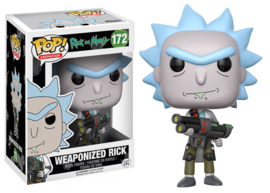 Weaponized Rick 172 POP! Animation Rick and Morty nieuw