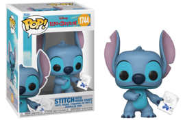 Stitch with Mood Chart 1744 POP! Disney Lilo & stitch nieuw