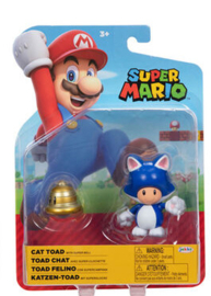 Cat Toad with super Bell 10cm wave 31 super mario nieuw