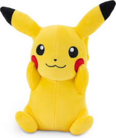 Pikachu Holding Cheeks Pokémon nieuw pluche 20cm