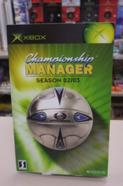 Xbox Championship Manager -  Seaons 02/03 (cib)