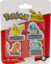Pokémon starters 4 pack gummen nieuw