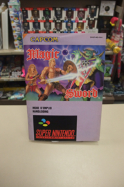 Snes Magic Sword (cib) FAH