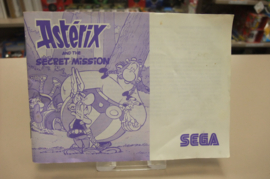 Master System Asterix and the Secret Mission (cib)