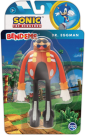 Dr. Eggman Bend Ems 13cm rubber Sonic The Hedgehoge nieuw