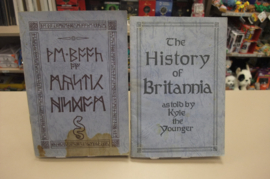 Master System Ultima IV with map and The History of Britannia (cib)