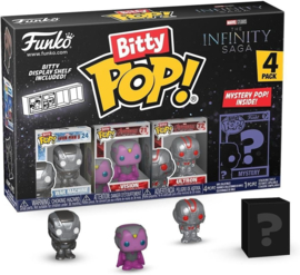 War Machine, Vision, Ultron en mysterie verassingsfiguurtje Bitty POP! marvel nieuw