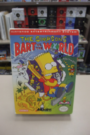 Nes The Simpsons: Bart vs the World (cib) usa
