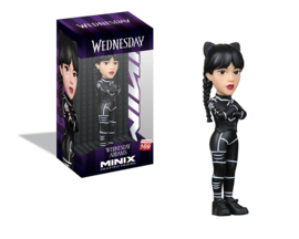 Wednesday Addams as Cat Figurine 12cm Wednesday nieuw minix