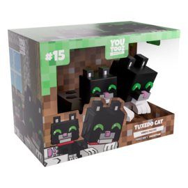 Tuxedo Cat 6cm Minecraft nieuw Youtooz