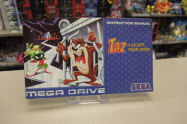 Mega Drive Taz in Escape From Mars (cib)