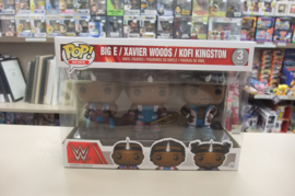 Big E, Xavier Woods, & Kofi Kingston 3 Pack POP! WWE vaulted