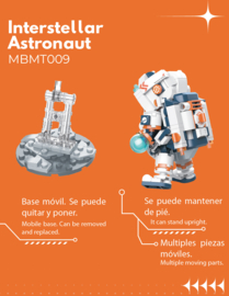 Interstellar Astronaut Construction Kit Pop Series 302 pc nieuw