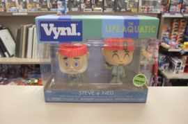 Steve + Ned Vynl The Life Aquatic Funko 2019 spring convention limited edition