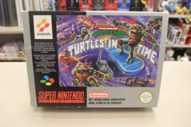 SNES Teenage Mutant Hero Turtles IV: Turtles in Time (cib) FAH