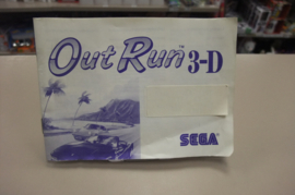 Master System Outrun 3-D (cib)