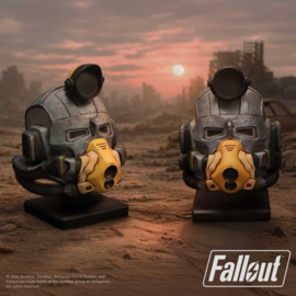 Fallout Helmet Excavator miniature replica 14cm Fallout nieuw