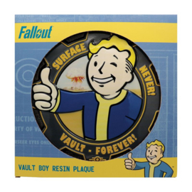 Vault Boy Resin Plaque 20 cm fallout nieuw