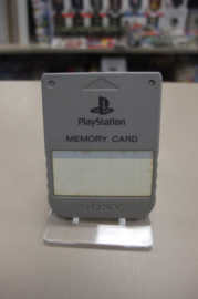 PS1 Official Memory card PS1 grey