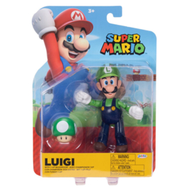 Luigi with one up 10cm wave 38 super mario nieuw