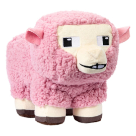 Pink Sheep Minecraft 20cm pluche nieuw