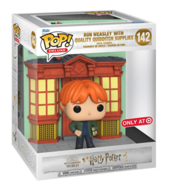 Ron Weasley With Quality Quidditch Supplies 142 POP! Deluxe Harry Potter nieuw traget exclusive