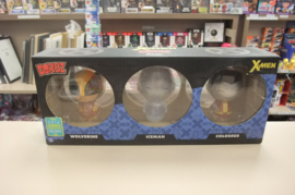 Wolverine (Brown Suit), Iceman & Colossus 3 Pack Dorbz DC 2016 summer convention Exclusive