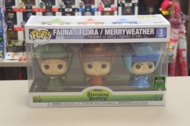 Fauna / Flora / Merryweather 3 Pack POP! Disney Sleeping Beauty 2020 spring convention limited edition exclusive