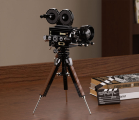 Vintage Film Projector Construction Kit Pop Series 203 pc nieuw