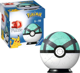 Net Ball 3D puzzel 55 pc Pokémon nieuw