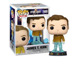 James T. Kirk Transporter/Glitter 1689 POP! Plus Star Trek nieuw