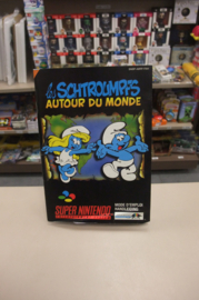 SNES De Smurfen Verkennen de Wereld (cib) FAH