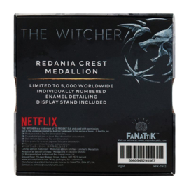 Redania Crest  Limited Edition Medaillon The Witcher nieuw