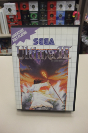 Master System Ultima IV with map and The History of Britannia (cib)