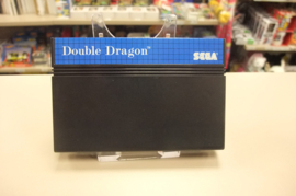 Master System Double Dragon Blue cartridge (cib) usa