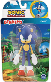 Sonic Bend Ems 13cm rubber Sonic The Hedgehoge nieuw