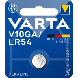 lr54/lr1130 v10ga/lr1131 varta 1 stuk