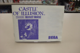 Master System Castle Of Illusion Staring Mickey Mouse (cib)